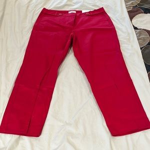 Red Loft crop  pants